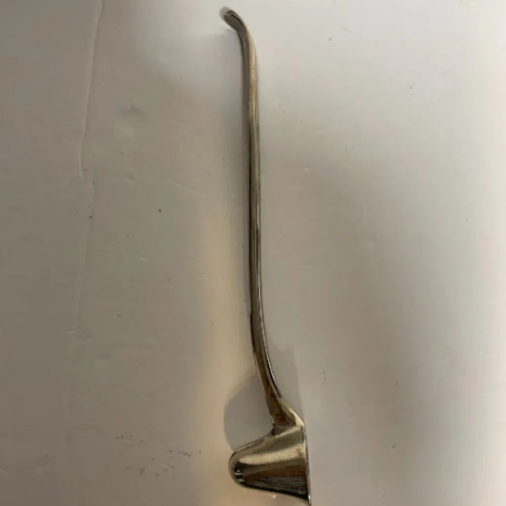 Elegant Vintage Silver-Tone Bell Candle Snuffer